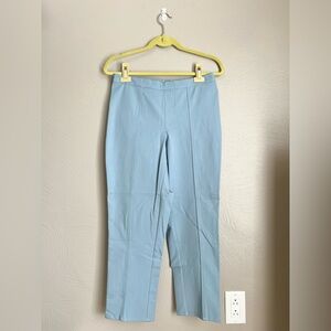 Isaac Mizrahi 24/7 Stretch Vintage Blue Ankle Pants